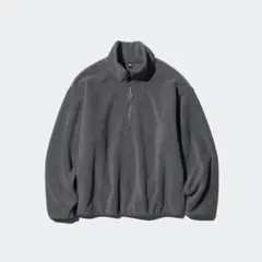 ハーフジップ フリースジャケット