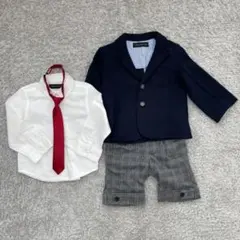【キズ有】キャサリンコテージ　男児フォーマルスーツ 100cm