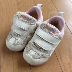 ASICS フラワーパターン スニーカー　13.5