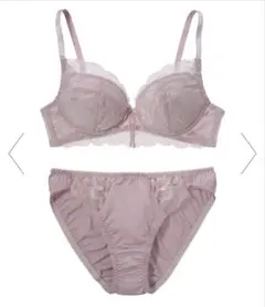 PEACH JOHN ノンワイヤー ブラジャー&ショーツセット
