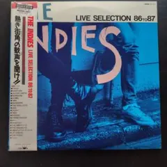 【希少LP】 INDIES LIVE '86 TO '87 ２枚組