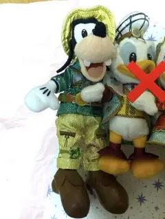 ディズニー　グーフィー　ぬいぐるみバッジ　シー20 周年　tdr