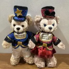 ダッフィー　くるみ割り人形ぬいぐるみバッジセット