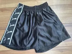 プーマ　サッカー　トレーニングパンツ　ユニフォーム　キッズ130 黒　日本製