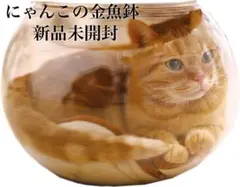 新品 キャティーマン にゃんこの金魚鉢　猫おもちゃのサムネイル