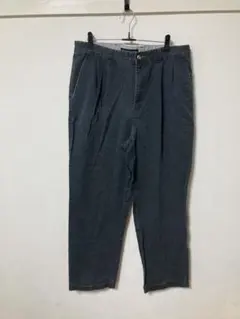 トミー　ヒルフィガー　コットンパンツ　チノパン　ツータック　サイズw34×34