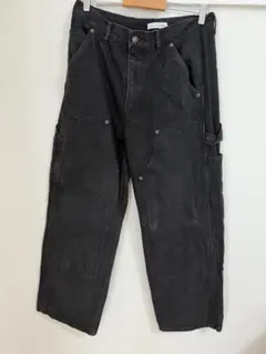 FREAK'S STORE ブラック ペインターパンツ ワークパンツのサムネイル