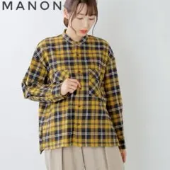 manon マノン コットンファームオーバーシャツのサムネイル