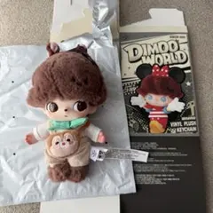 DIMOO DISNEY チップとデール　ぬいぐるみキーホルダー