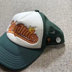 A BATHING APE ブルーカモ メッシュキャップ新品タグ、ショッパー付き