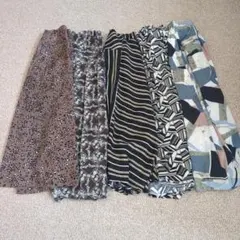 ロングスカート 5枚セットまとめ売り