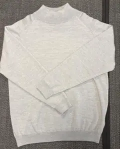 美品　BEAUTY&YOUTH ハイネックセーター Lサイズ　グレー