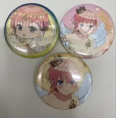 五等分の花嫁 蔵出し市 anisuger 中野一花 缶バッジ