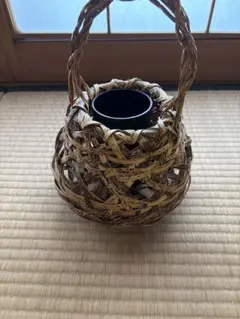 いけばな　花籠　瓢型竹籠　掛け花籠　茶花　小原流　華道具　茶道具 いけばな 花籠 瓢型竹籠 掛け花籠 茶花 小原流 華道具 茶道具 | Mercari