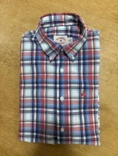 Brooks Brothers 半袖シャツ チェック XS