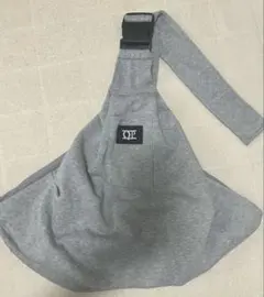 ペットスリングバッグ メッシュ付き グレー（耐荷重7kg）