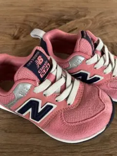 New Balance ニューバランス　574 キッズ　女の子　ピンク　15cm