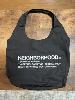 NEIGHBORHOOD 25SS トートバッグ ブラック