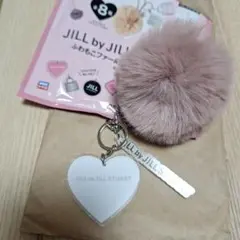 JILL BY JILLSTUART ふわもこファー&ロゴチャームセット