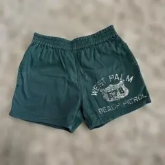 ② DENIM DUNGAREEハーフパンツ 120