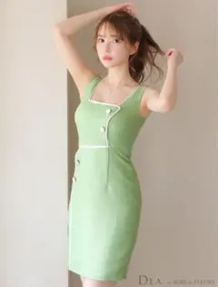 DEA. by ROBE de FLEURS サマーツイードドレス