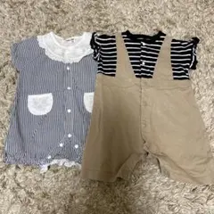 ロンパース☆80cm☆2枚セットのサムネイル