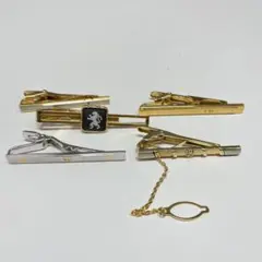 p*n様 ネクタイピン 5本セット ライオンエンブレム