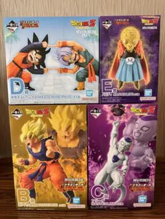 【新品未開封】ドラゴンボール 一番くじ 4点フィギュアセット