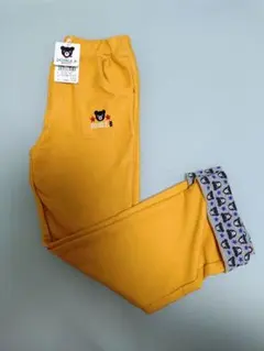 ミキハウス　ダブルビー　DOUBLE B イエローパンツ 130cm 新品