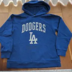 MLB DODGERS パーカー ブルー 160