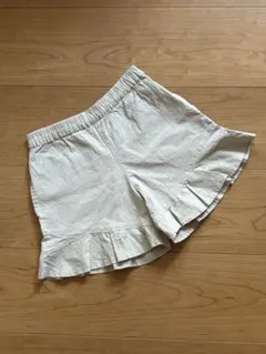 hakka kids キュロット 裾フリル ショートパンツ 110