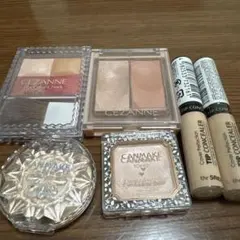 CEZANNE CANMAKE ハイライト・チーク コンシーラーなど 6点
