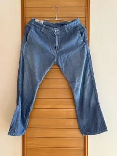 levi's リーバイス シャンブレー クロップドパンツのサムネイル