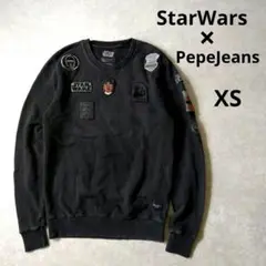 StarWars×PepeJeansコラボ　スウェットトレーナー　ワッペン　XS