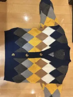 SRAY PREMIUM ダイヤモンド柄カーディガン