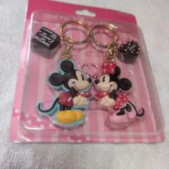 東京ディズニーリゾート ミッキー ミニー キーチェーン ペア