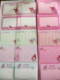 おすそ分けグリッターロールステッカーメモ15枚　マイメロディ