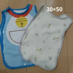 ドラえもん スリーパー、ガーゼスリーパー 約35cm×50cm