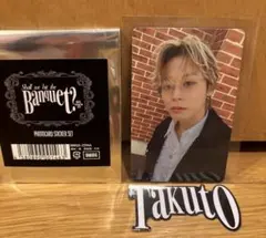 MAZZEL フォトカード ステッカー TAKUTO タクト 自撮り - メルカリ