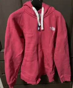 THE NORTH FACE フルジップ パーカー ピンク（赤）Mサイズ