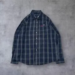 【U.S. POLO ASSN】US輸入アメリカ古着チェック柄メンズ長袖シャツのサムネイル