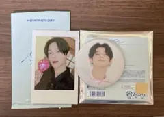 txt ヨンジュン 缶バッチ チェキ