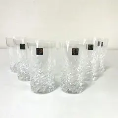 ビ*ん様 HOYA クリスタル タンブラー グラス 6個セット ③