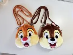 【匿名発送】ディズニー　ポーチ チップとデール