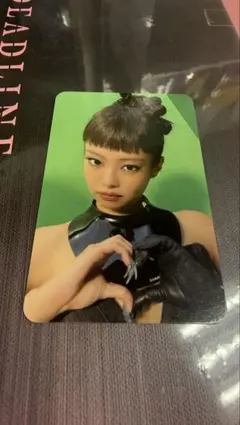 BLACKPINK DEADLINE withmuu ジェニ 特典 トレカ