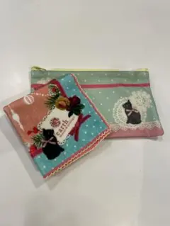 earth music&ecology ハンカチとポーチセット