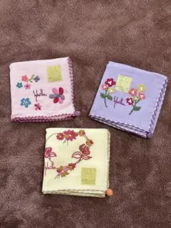 新品 sybilla シビラ ハンカチ3枚セット