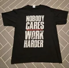 【USA古着】PORT&COMPANY NOBODY CARES メッセージ T