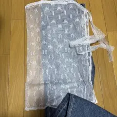 ホワイト刺繍レーススカートのサムネイル