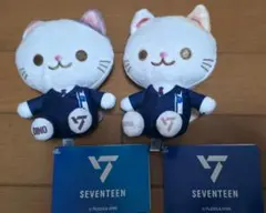 seventeen ミニぬいぐるみ プライズ 猫 SEGA - メルカリ